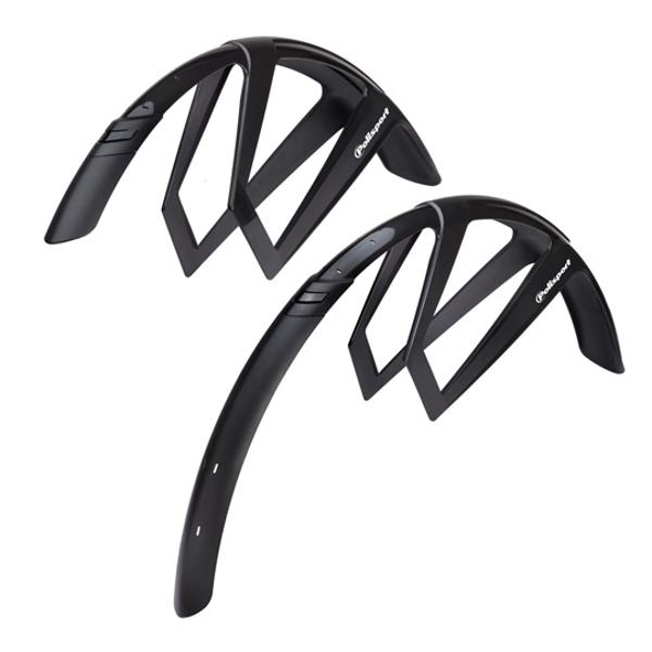 GARDE BOUE ROUTE / GRAVEL 700 POLISPORT G-MUD 50MM NOIR (PR)