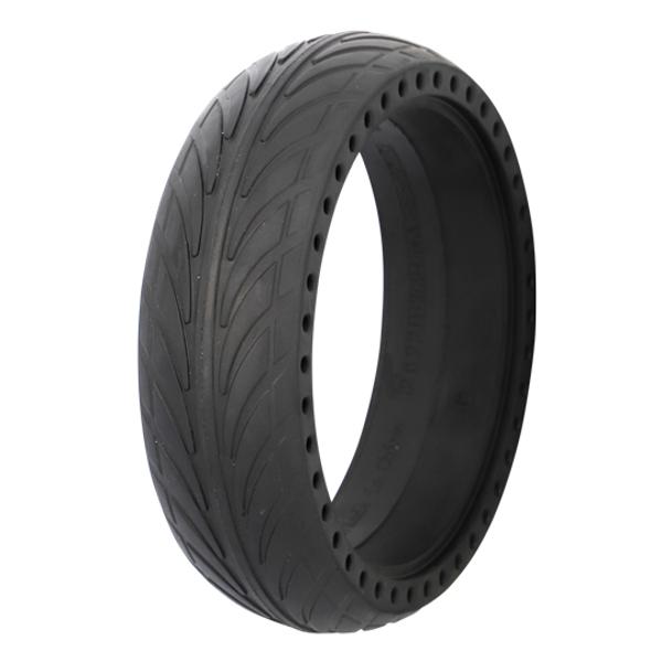 TYRE -ELECTRIC SCOOTER- 8X2.125 SOLID HONEY COMBED BLACK