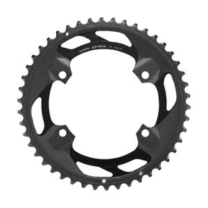 PLATEAU GRAVEL DOUBLE DIAM 110 EXTER 46DTS NOIR SHIMANO ORIGINE GRX600 4 BRANCHES 11V.