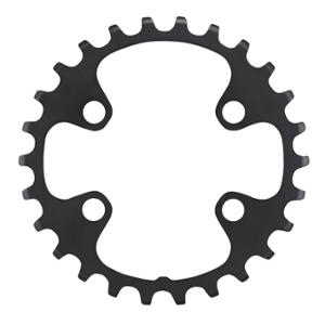 CHAINRING -MTB- DOUBLE Ø64 INTER 26 TEETH BLACK 4 SPOKES SHIMANO ORIGIN DEORE M5100 11 GEARS