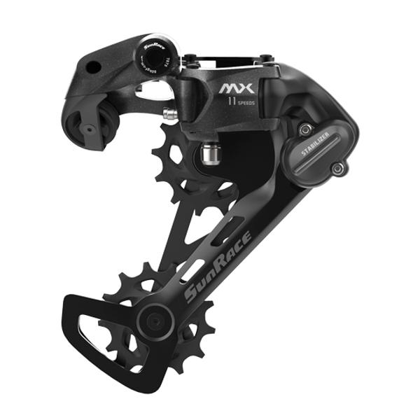 DERAILLEUR VTT AR SUNRACE MX600 11V. CHAPE MOYENNE (COMPATIBLE SHIMANO)