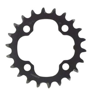 CHAINRING   -MTB- TRIPLE Ø64 INTER 22 TEETH 4 SPOKES SHIMANO ORIGINAL MT300 9 GEARS