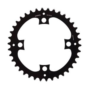 CHAINRING  -E BIKE- MONO Ø104 38 TEETH BLACK SHIMANO CRE70 E8000/E8050/M8050 12 GEARS