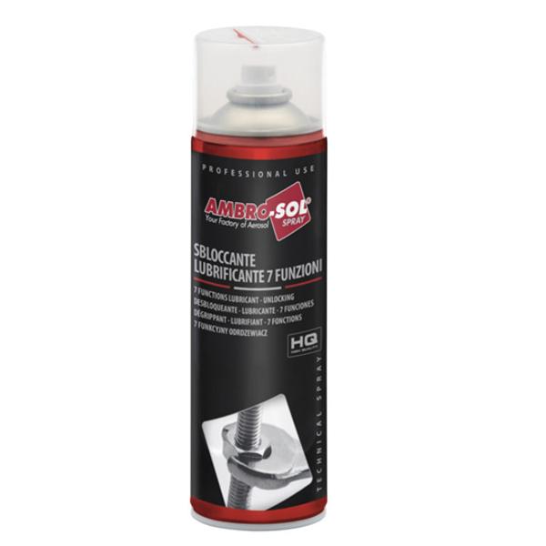 LUBRIFIANT/REMOVER AMBRO-SOL 7 FUNCTIONS HIGH QUALITY (AEROSOL 500ml)
