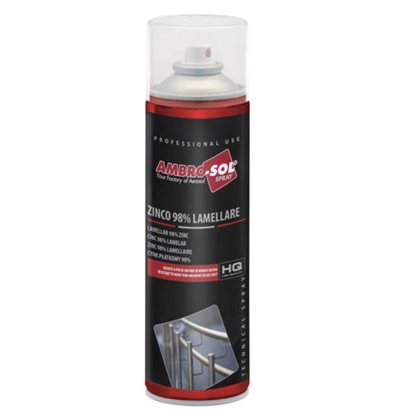 GALVANISER (ZINC 98%) AMBRO-SOL HIGH QUALITY (AEROSOL 500ml)