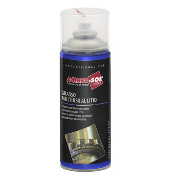 GRAISSE MULTIFONCTION AMBRO-SOL AU LITHIUM (AEROSOL 400ML)