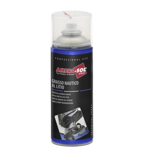 GREASE AMBRO-SOL NAUTIC WITH LITHIUM (AEROSOL 400ml)
