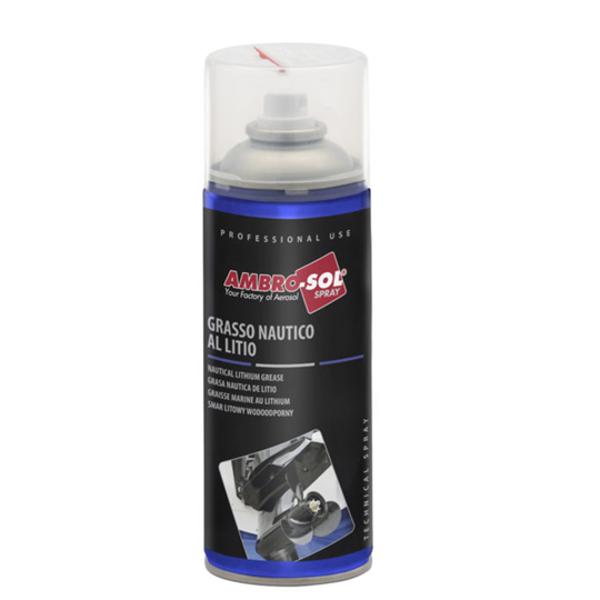 GRAISSE AMBRO-SOL NAUTIQUE AU LITHIUM (AEROSOL 400ML)