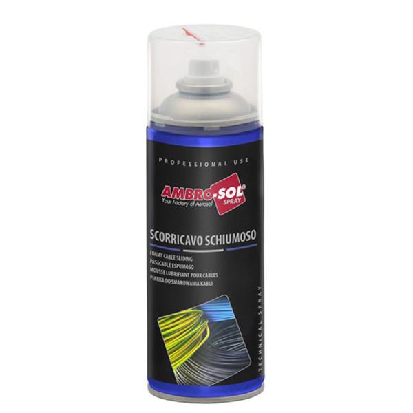LUBRICATING FOAM FOR CABLE PASSAGE AMBRO-SOL (AEROSOL 400ml)