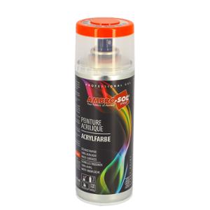 SPRAY CAN PAINT AMBRO-SOL RAL 3020  RED TRAFIC (AEROSOL 400ml)