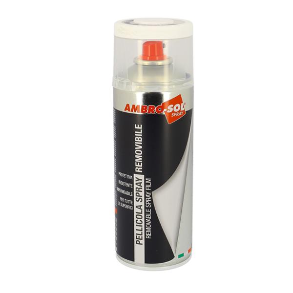 BOMBE PEINTURE AMBRO-SOL AMOVIBLE BLANC MAT (AEROSOL 400ML)