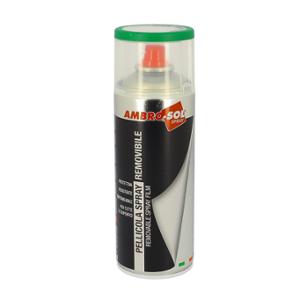 PAINT SPRAY CAN AMBRO-SOL *REMOVABLE*  -GREEN- RAL 6029 (AEROSOL 400ml)