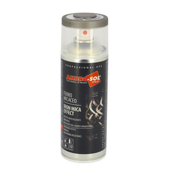 BOMBE PEINTURE AMBRO-SOL EFFET ACIER ANTHRACITE (AEROSOL 400ML)