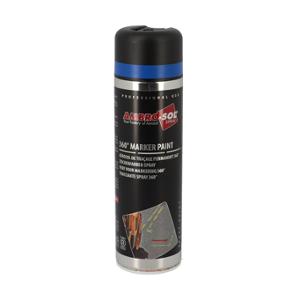 BOMBE PEINTURE AMBRO-SOL TRACAGE BLEU FLUO (DIFFUSEUR À 360°) (AEROSOL500ML)