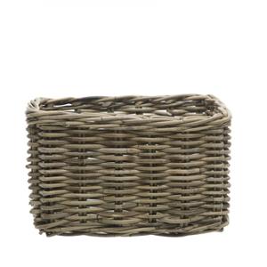 PANIER AV EN ROTIN GRIS NEWLOOXS BRISBANE MEDIUM 23L 39X27X22 CM (SS FIX)