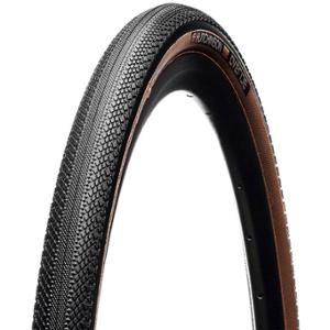PNEU GRAVEL 700X45C TS HUTCHINSON OVERIDE HARDSKIN TLR NOIR / MARRON TAN (45-622)