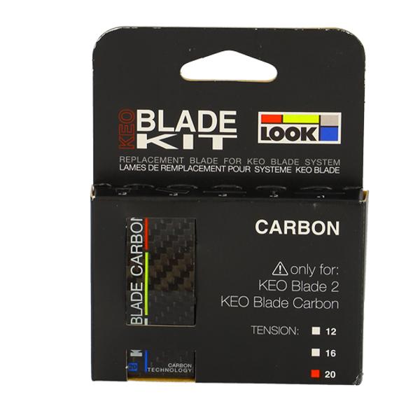 KIT LAMES 20 POUR PEDALE ROUTE AUTO LOOK KEO BLADE CARBONE