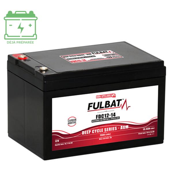 BATTERY FDC12-14 AGM FULBAT