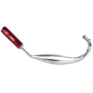 EXHAUST -GEARED MOPED- TECNIGAS XS 2 CHROME FOR DERBI SENDA/SMT/RX/RCR 2006-> -LOW PASSAGE