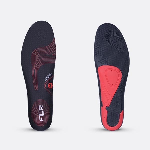 BICYCLE SHOE INNER SOLE FLR ELITE PERFORMANCE HIGH RED SIZE: 38/39  (PAIR)