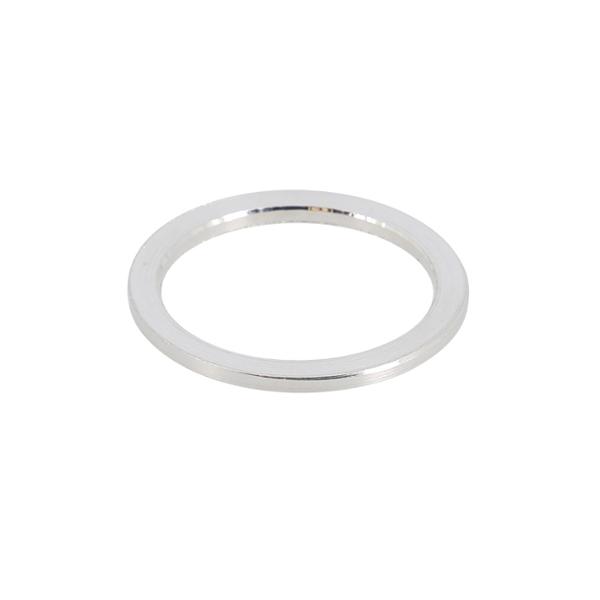 AHEAD-SET SPACER 11/8  2mm ERGOTEC  - SILVER