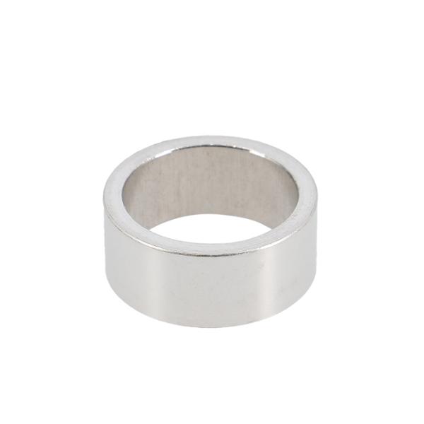 AHEAD-SET SPACER 11/8  15mm ERGOTEC  - SILVER