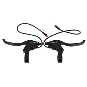 BRAKE LEVERS E-BIKE WITH BRAKE LIGHT CONTACTER WHEELYOO 120/220/122/222 (PAIR)