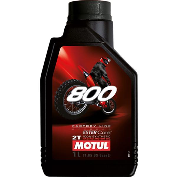 HUILE MOTEUR 2T MOTUL 800 FACTORY LINE OFF ROAD (4L)