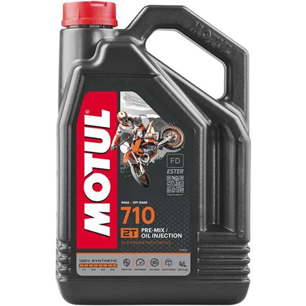 ENGINE OIL 2 STROKE  MOTUL 710   (4L)