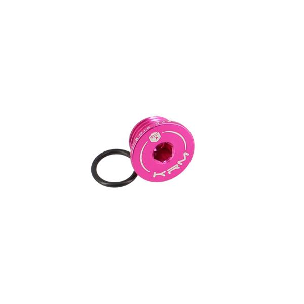 BOUCHON HUILE MECABOITE KRM ADAPT. DERBI EURO2 / EURO3 / EURO4 -  ROSE