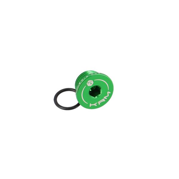 BOUCHON HUILE MECABOITE KRM ADAPT. DERBI EURO2 / EURO3 / EURO4 -  VERT