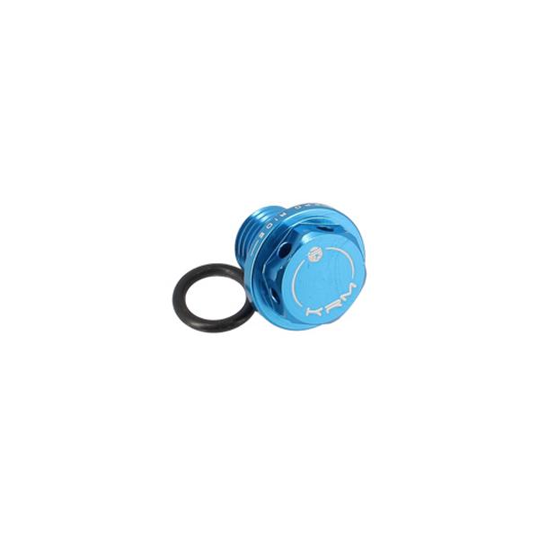 OIL CAP -SCOOTER- KRM FOR BOOSTER/BW'S/NITRO/AEROX/STUNT/SLIDER/OVETTO/NEOS  - BLUE