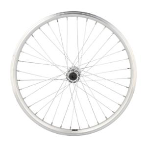 ROUE VTT 20" AV BLOCAGE JANTE ARGENT MACH1 ER10. DOUBLE PAROI MOYEU MICHE ALU 28T