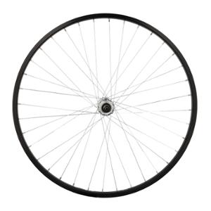 WHEEL -MTB/CITY- 26 REAR//BLOCKING/BLACK MACH1 RIM/M110/MICHE MAGNUM HUB/VBRAKE/SCREW/5/6/7