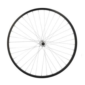 WHEEL -MTB/CITY- 26 FRONT/BLOCKING/BLACK MACH1 RIM/M110 EVO/MICHE MAGNUM HUB/V-BRAKE 36T