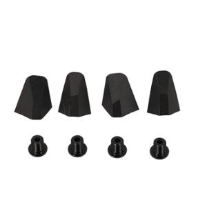 CACHE VISSERIE PLATEAU X110 COMPATIBLE SHIMANO DURA ACE R9200 12V. NOIR TA (X4)