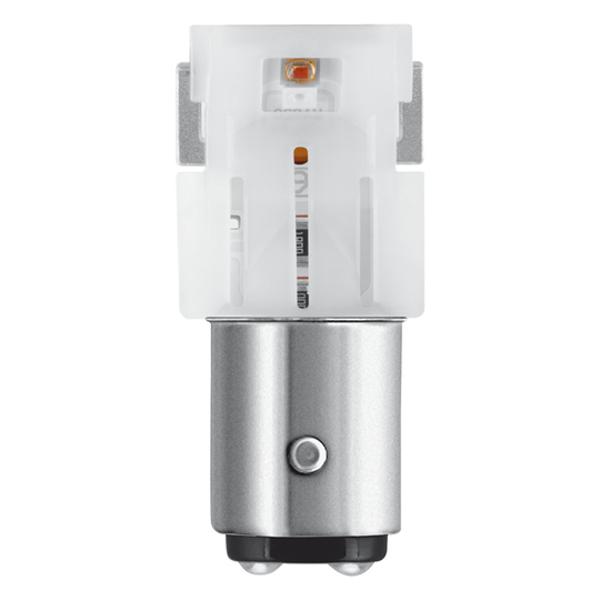 LAMPE / AMPOULE 12V 21 / 5W (BAY15D) OSRAM* LED ROUGE LEDRIVING FEU+STOP (BLISTER DE 2)
