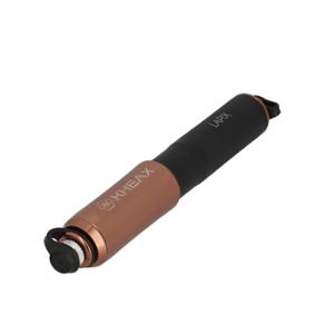 POMPE MINI VTT KHEAX LAPIX HV S TOUT ALU NOIR MATT / BRUN L185MM 90PSI / 6.2BAR