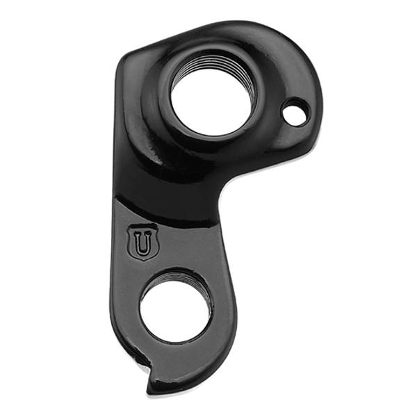 PATTE DERAILLEUR ALU ADAPTABLE CADRE ROSE (GH-304)