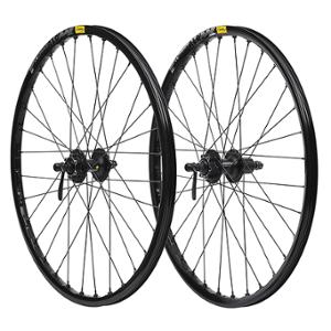 ROUE VTT 26" (PR) BLOCAGE JANTE MAVIC XM819 NOIR MOY. SHIMANO DEORE M475 DISQUE 11V