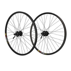 ROUE VTT 26" (PR) BLOCAGE JANTE MAVIC XM317 NOIR MOY. SHIMANO DEORE M475 DISQUE 11V