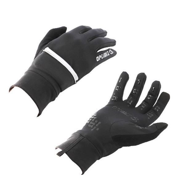 GLOVES -BICYCLE- WINTER OPTIMIZ G354 -BLACK /GREY      SIZE: 07 XS (PAIR)