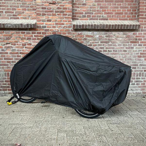 HOUSSE DE PROTECTION VELO DS COVERS CARGO AVEC CAPOTE DE PLUIE NOIR (EXT.) 225X100X100 CM