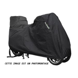 HOUSSE DE PROTECTION MOTO / SCOOTER DS COVERS ALFA 3W TOPCASE NOIR (EXTERIEUR)