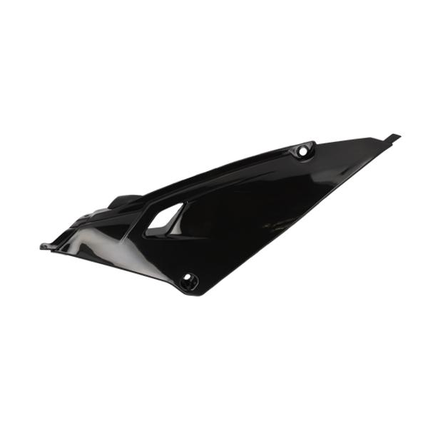 COWLING REAR -GEARED 50cc/MOTO-  GAUCHE TUN'R FOR  RIEJU MRT/MRT PRO/125 MARATHON 2022-> BLACK