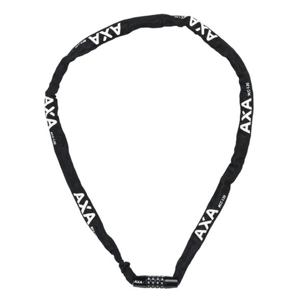ANTIVOL VELO CHAINE A CODE D3.5 X 1.20M AXA RIGID RCC NOIR