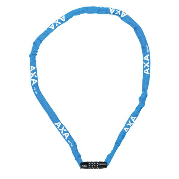 ANTIVOL VELO CHAINE A CODE D3.5 X 1.20M AXA RIGID RCC BLEU