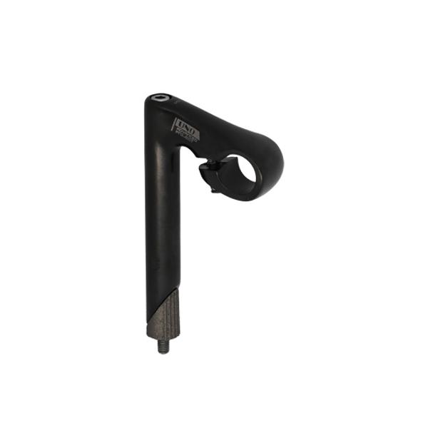 HANDLEBAR STEM -ROAD/FIXIE- Ø22.2 L60 UNO KL BLACK (25,4 HANDLEBARS)
