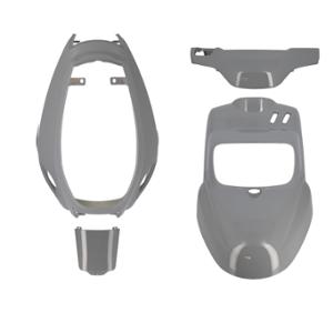 BODY KIT -SCOOTER- TUN'R FOR  ORIGINAL TYPEE BOOSTER/BW'S 2004-> GREY NARDO   - 4 PARTS