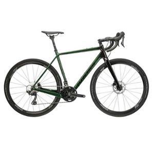 BICYCLE -GRAVEL- 28 KROSS ESKER 8.0 SIZE: S (19) CARBON GREEN/SHINY BLACK SHIMANO GRX